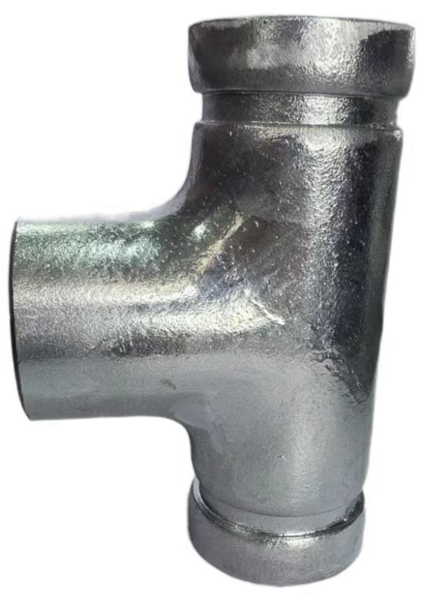 베벨 B형 티 SPP/SGP/SPPG 홈 피팅