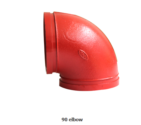 주철 90도 엘보