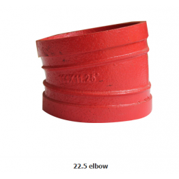 주철 22.5도 엘보